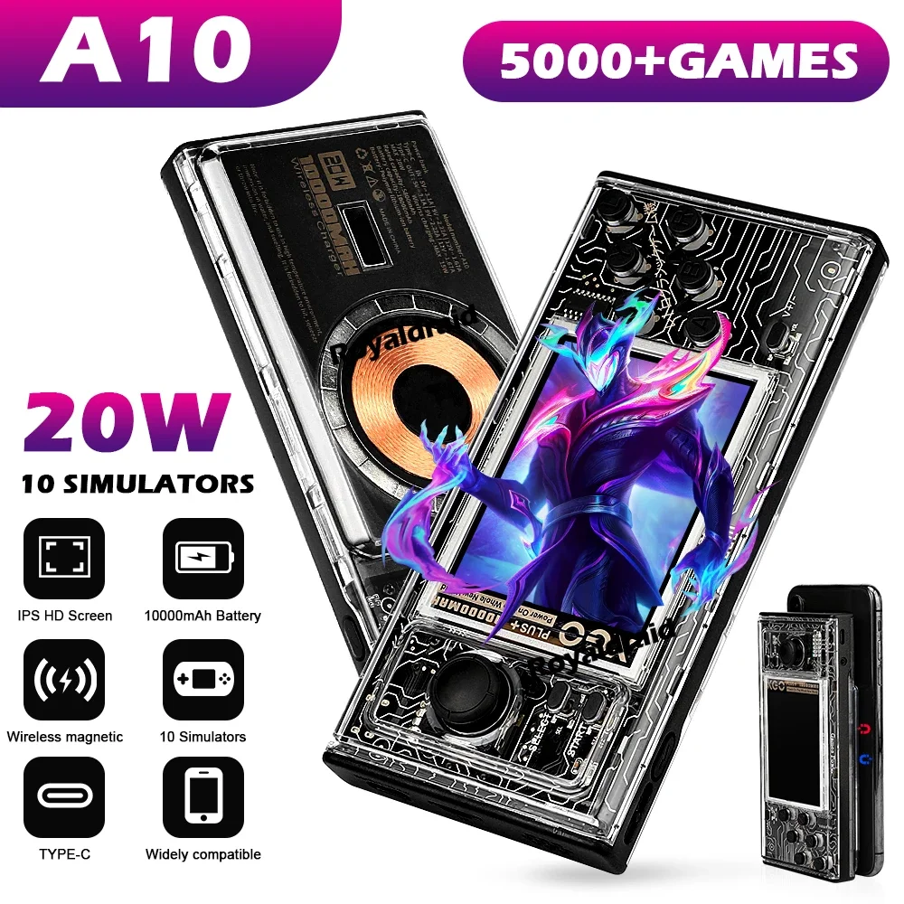 Gaming Console Power Bank - NIEUW Gameconsole Powerbank Geïntegreerd 10000mAh Snel
