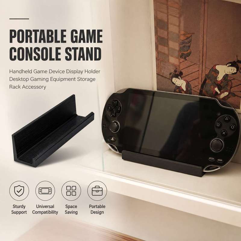 Gaming Console Display - Draagbare gameconsolestandaard Handheld game-apparaat Displayhouder Desktop