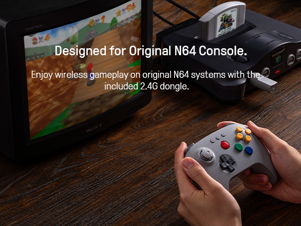 8BitDo N64 2.4G draadloze gami - Gaming Console Android recensie en prijs