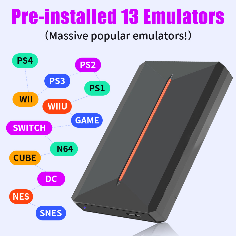 Launchbox OS Retro Gaming HDD  - Gaming Console Os recensie en prijs