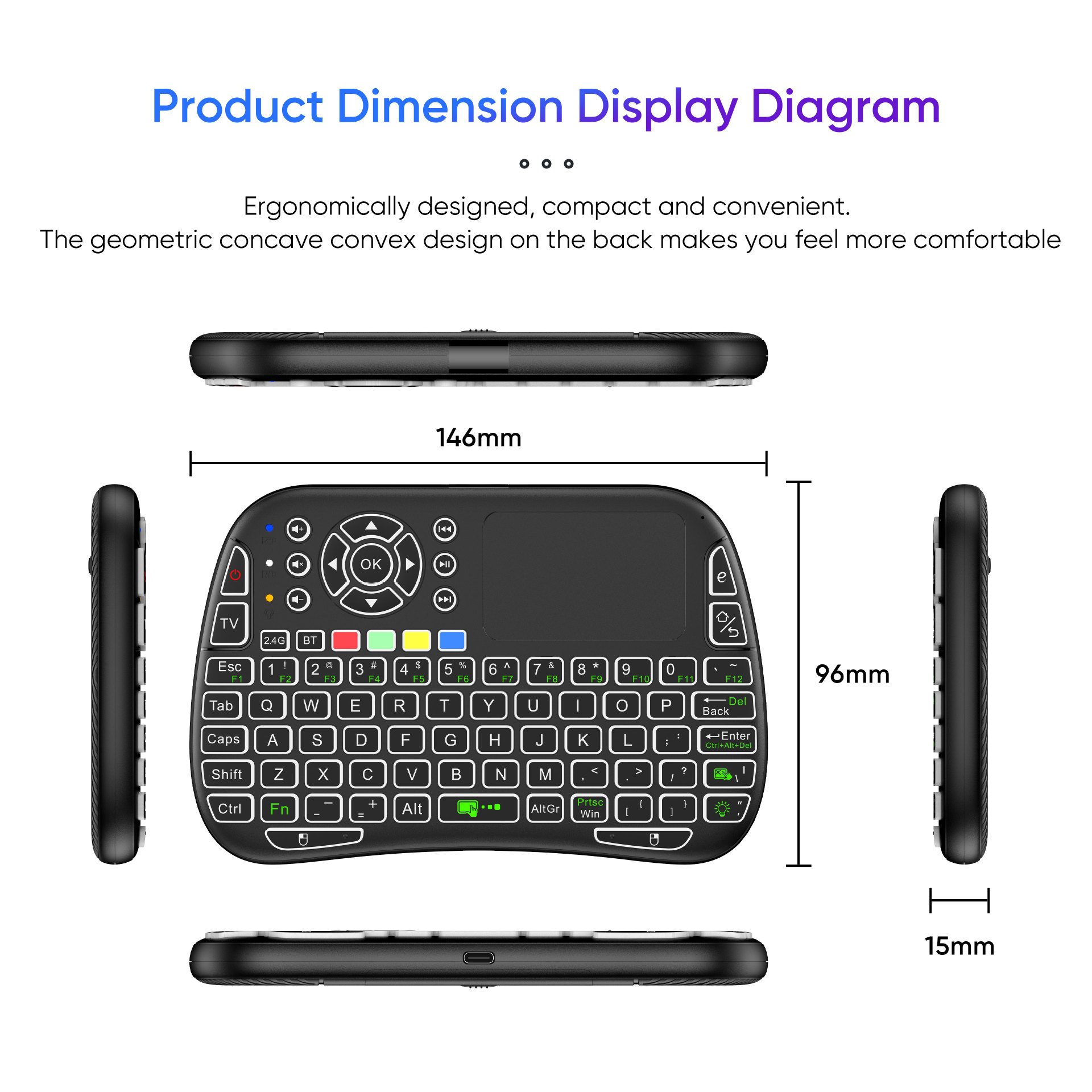 Nieuwe M9 BT & 2.4G Mini Draad - Gaming Console For Smart Tv recensie en prijs