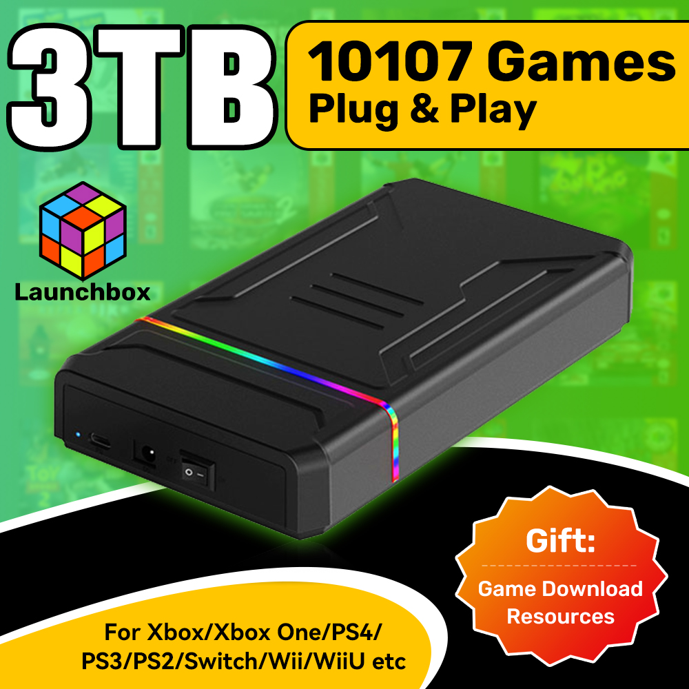 3T Gaming HDD Launchbox OS Ret - Gaming Console Os recensie en prijs