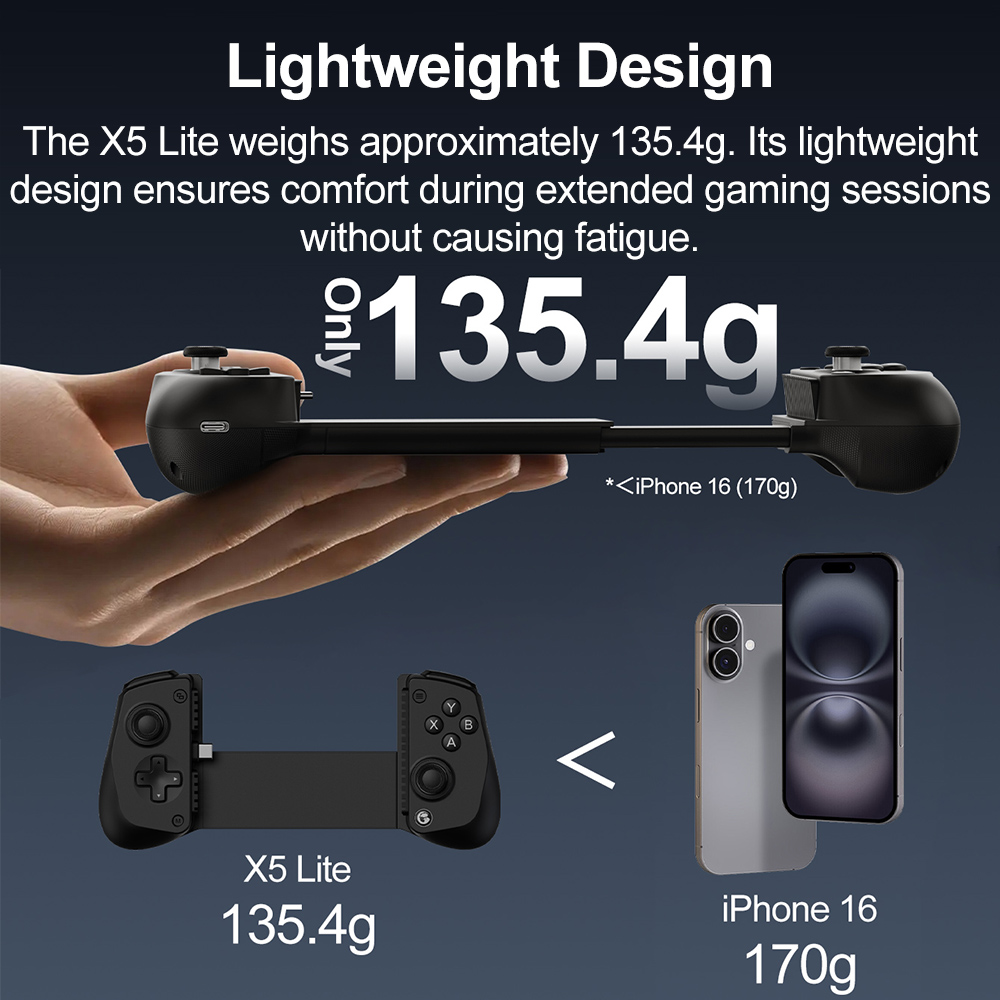 GameSir X5 Lite Mobiele Gamepa - Gaming Console Ipad recensie en prijs