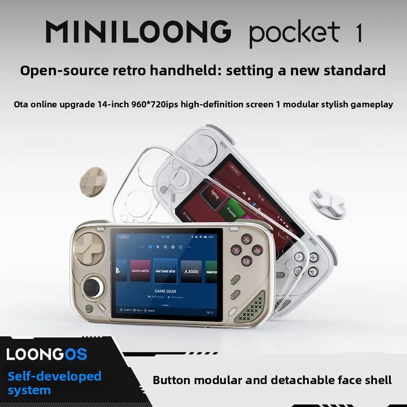 MINILOONG POCKET 1 Retro Handh - Gaming Console Os recensie en prijs