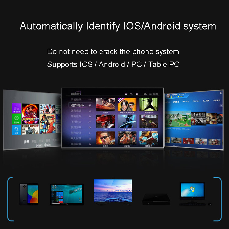 Draadloze gamepad voor mobiele - Gaming Console For Smart Tv recensie en prijs