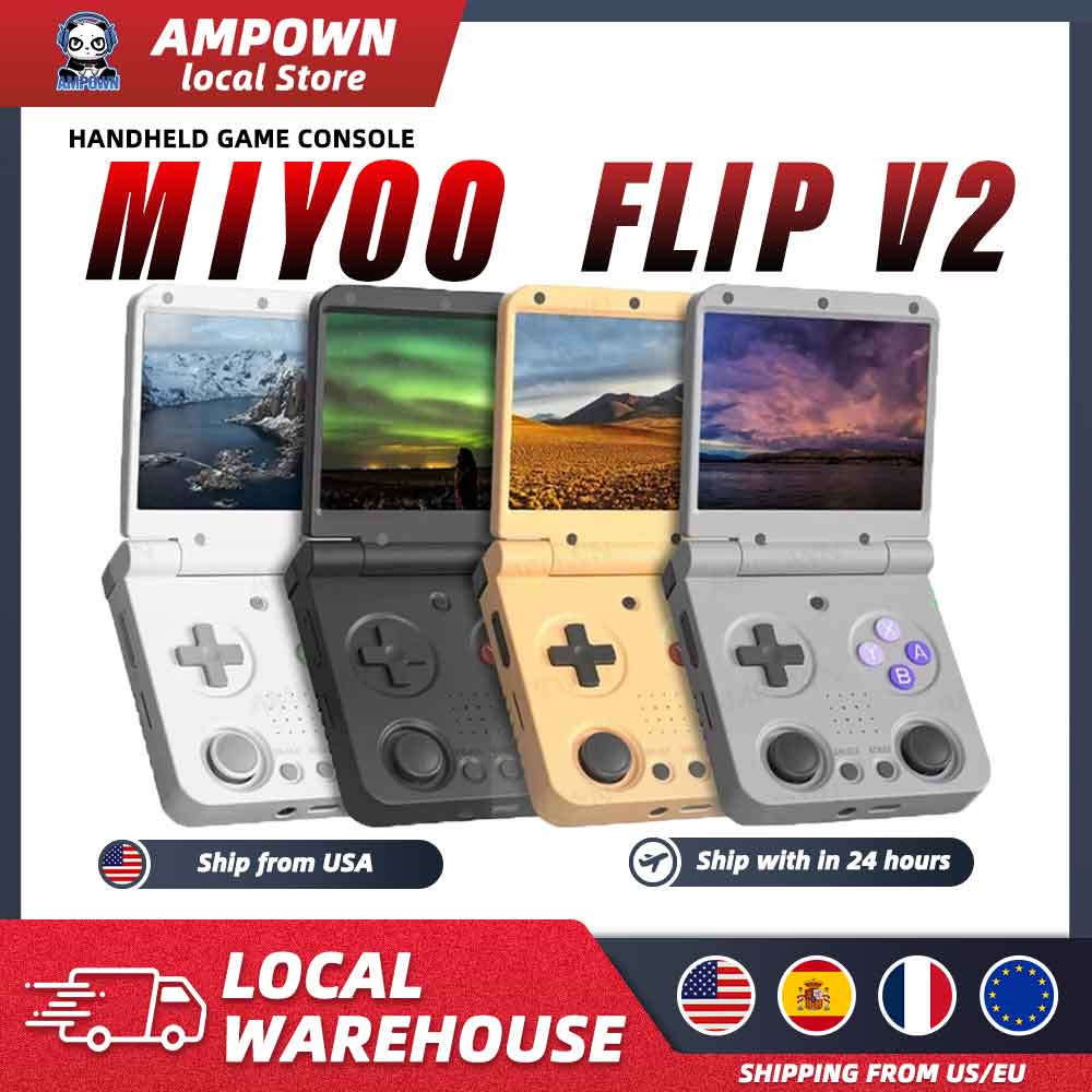 MIYOO Flip V2 Handheld Game Co - Gaming Console Os recensie en prijs