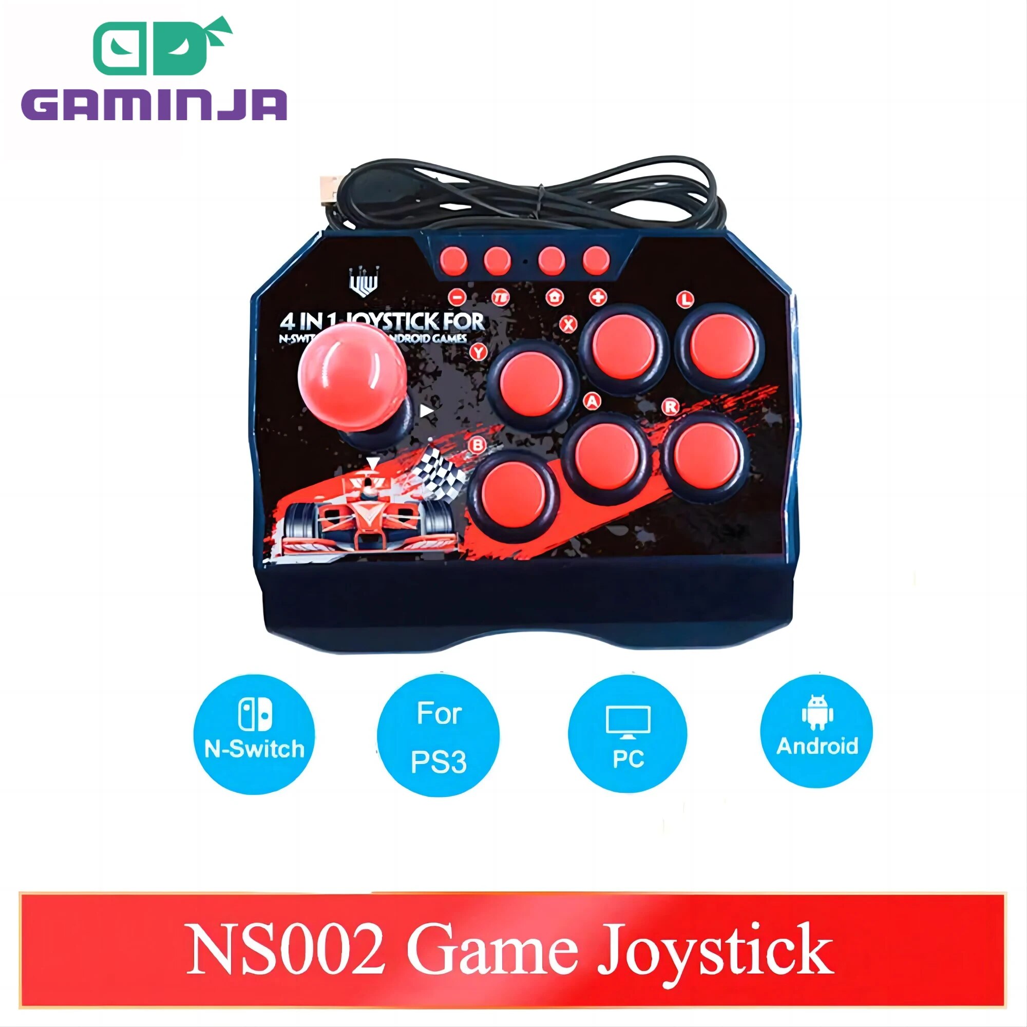 GAMINJA NS002 4 In 1 Retro Arc - Gaming Console Android recensie en prijs