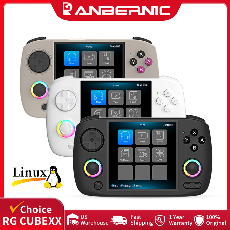 ANBERNIC RG CubeXX draagbare g - Gaming Console Android recensie en prijs